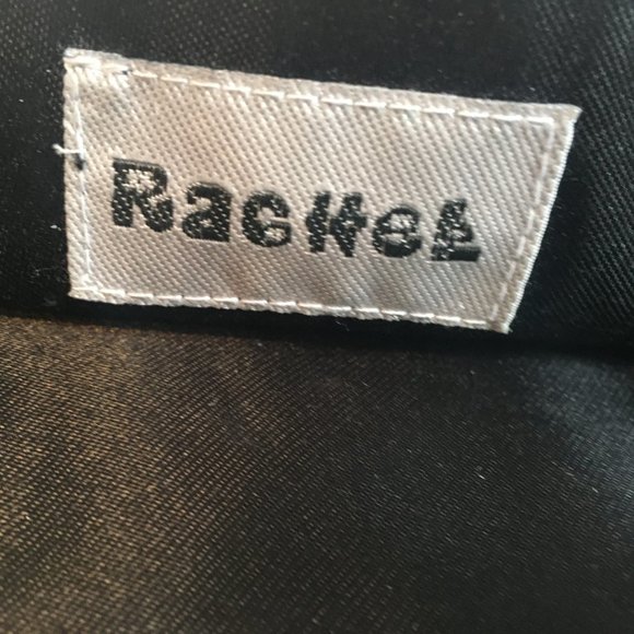 RACHEL Hand Beaded Clutch Purse Evening Bag Sequins Beads Cocktail Grad Black - Picture 10 of 11